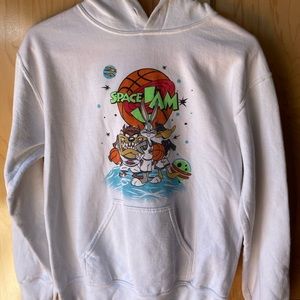 Vintage Gildan Space Jam Hoodie Size Small